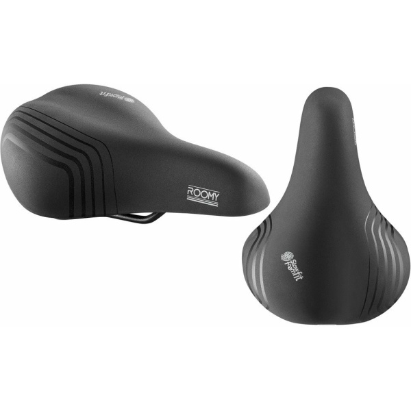 Selle Royal Fietszadel Geveerd Classic Unisex - Zwart
