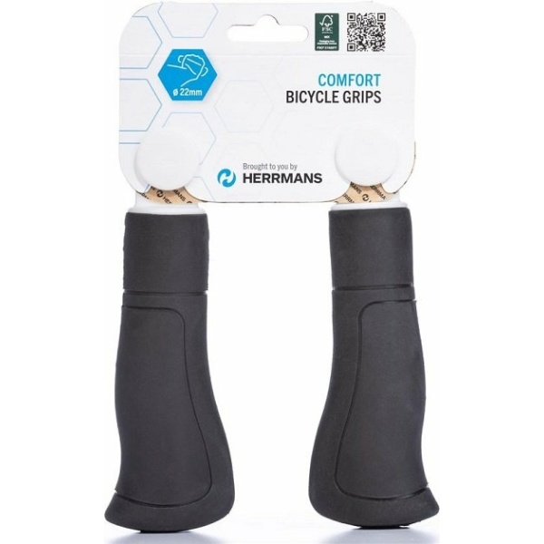 Herrmans Griffe Cut 93 90/120mm schwarz Zwart
