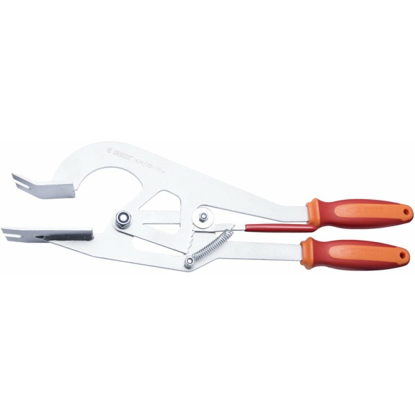 Unior banden montagetang achtervork staal zilver/oranje Rood/Oranje
