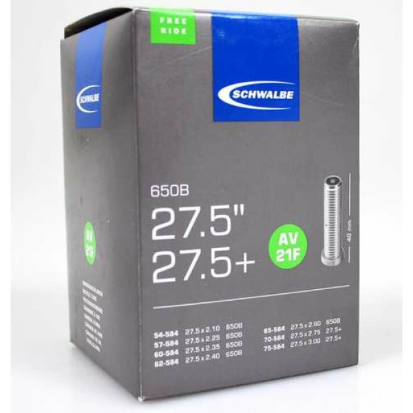 Schwalbe Binnenband Extralight 27.5x2.10 - 3.00 40mm AV