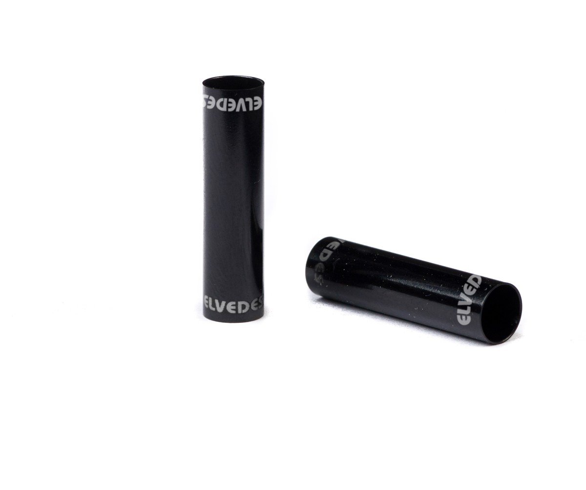 Elvedes Verlengnippels 5,0mm Aluminium Zwart - Afbeelding 2