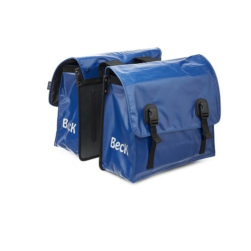 Beck Fietstas Dubbele Blauw - 46L - Afbeelding 2