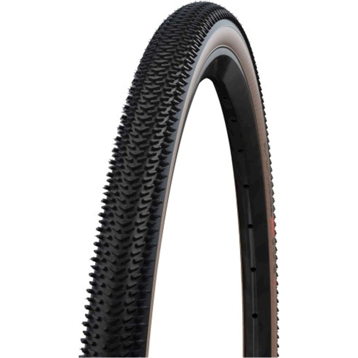 Schwalbe G-One R Buitenband 27.5x1.70"(45-584) TL-E V-Guard - Zwart /Tra Zwart/Transparant - Afbeelding 2