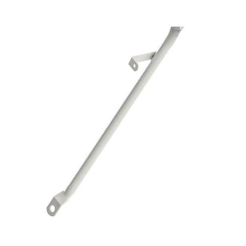 Steco Transportdrager Stang met Lamphaak Wit - Afbeelding 2