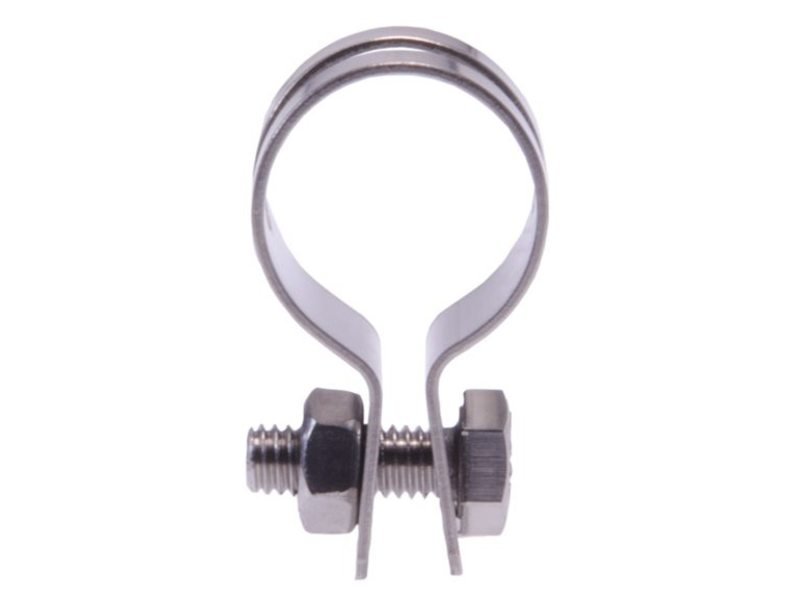 Simson bandage 22mm RVS Zwart-Zwart - Afbeelding 2