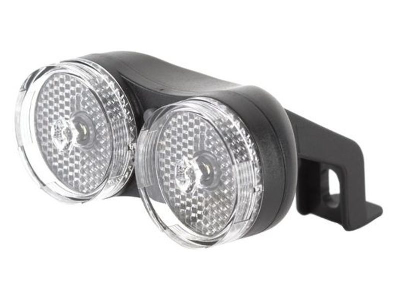 Ikzi Koplamp Dobbel 2xAAA - Zichtbaar tot 1000 Meter Zwart - Afbeelding 2