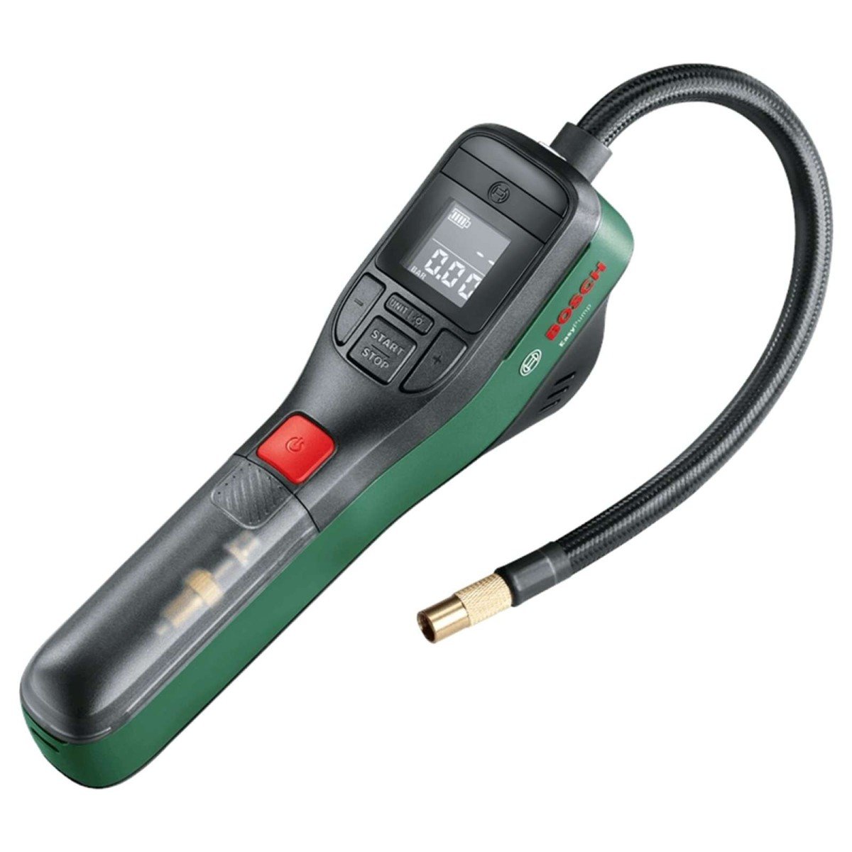 Bosch EasyPump Accu Fietspomp tot 10.3Bar - Groen Groen/Zwart