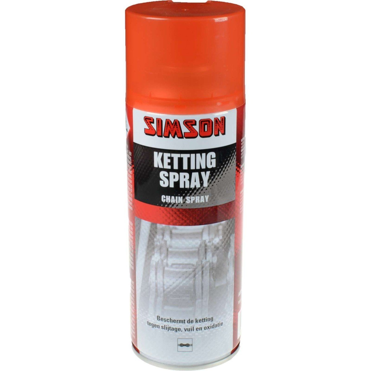 Simson Ketting Spray 400 ml Rood - Afbeelding 2