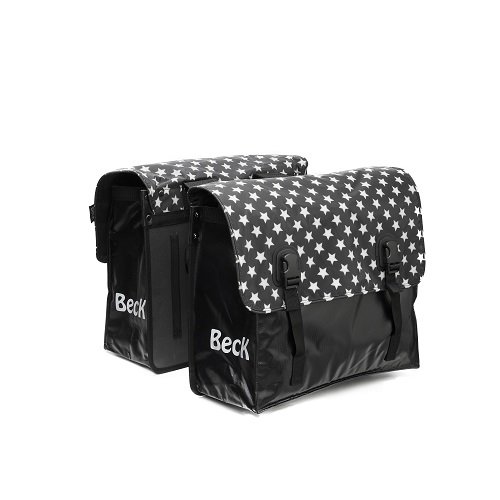 Beck Dubbele Fietstas Stars - 46LT