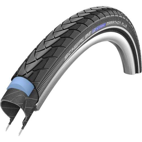 Schwalbe Marathon plus Bub 28x1.40 reflectie Zwart - Afbeelding 6