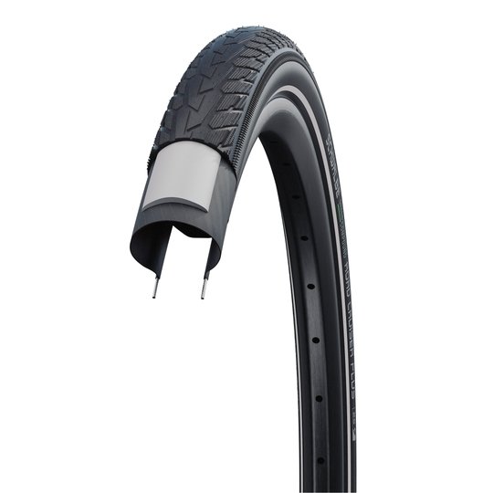 Schwalbe btb 26x1.75 Road Cruiser Plus R zw Zwart - Afbeelding 4