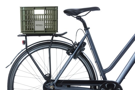 Basil Fietskrat Maat S 17.5L MIK - Moss Groen Moss Green - Afbeelding 5