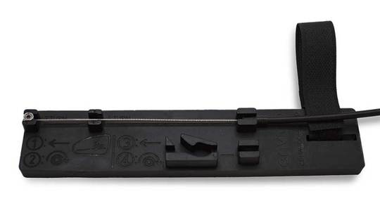 Enviolo Kabel Afsteller Lang Kunststof - Zwart Grijs - Afbeelding 2