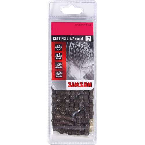 Simson Ketting derailleur 5V/6V/7V 020373 Black - Afbeelding 2