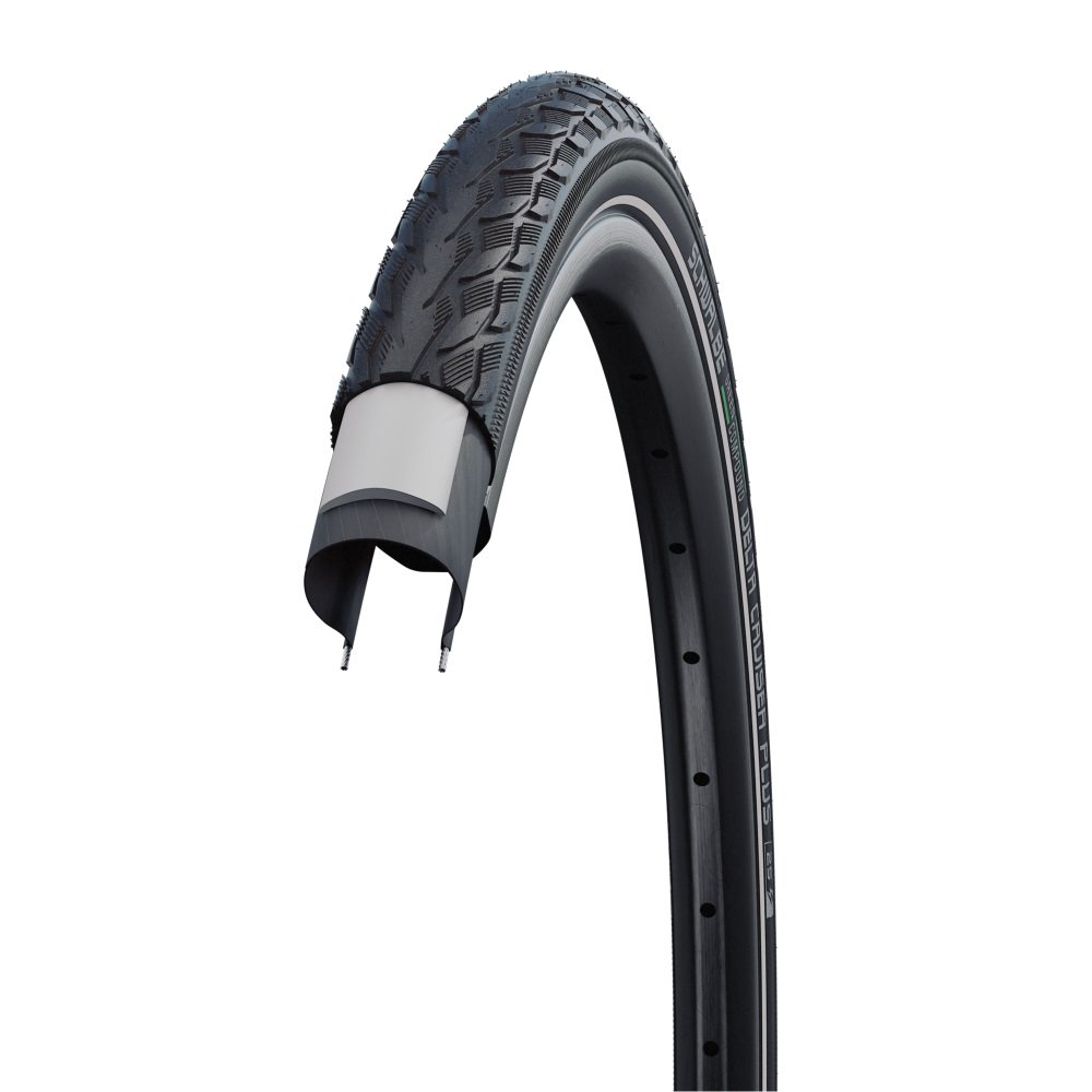 Schwalbe btb Delta Cruiser Plus 28 x 1.40 zw refl Zwart - Afbeelding 2
