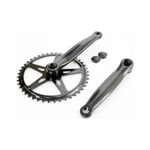 Vinty Crankstel Spieloos 42 Tands Crank Lengte 170mm Black