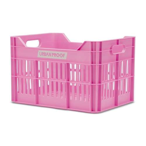 Urban Proof fietskrat 30L bright pink Recycled Roze