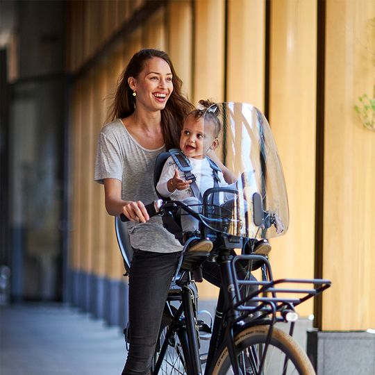 Urban Iki Fietsstoeltje Voor - Zwart Bincho Black - Afbeelding 6