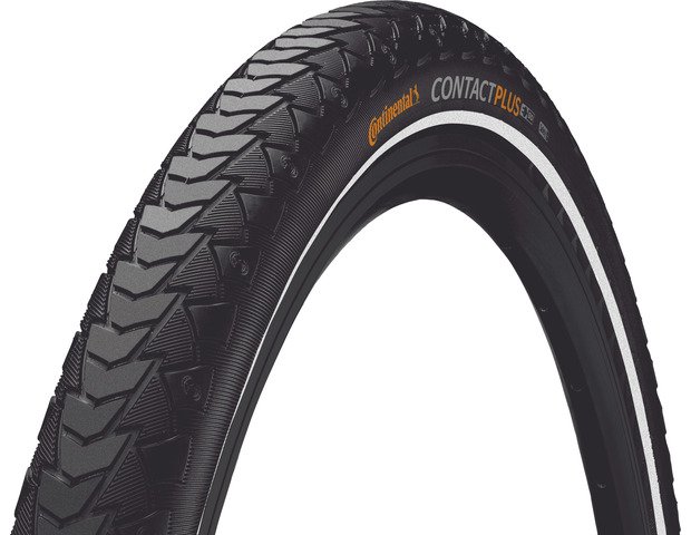 Continental Contact Plus Buitenband 28x15/8x13/8 - Zwart - Afbeelding 4