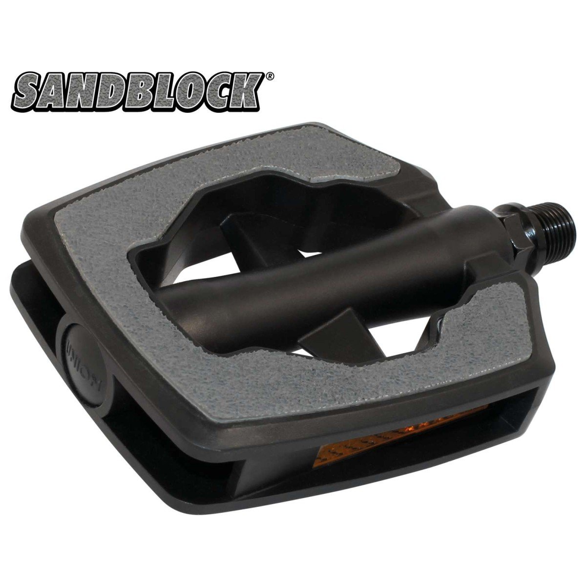 Union SP-880 Pedalen Anti-Slip Zand - Zwart/Grijs
