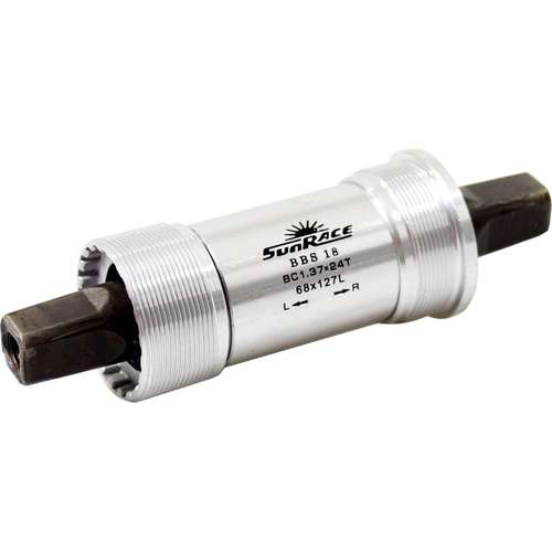 Sunrace Trapas 68/127mm BSA Aluminium Zilver/Zwart - Afbeelding 2