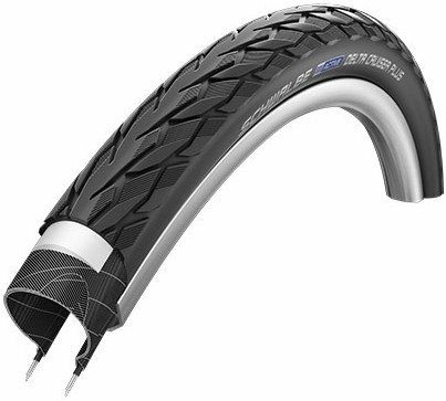Schwalbe Buitenband "Delta Cruiser Plus Active Zwart - Afbeelding 2