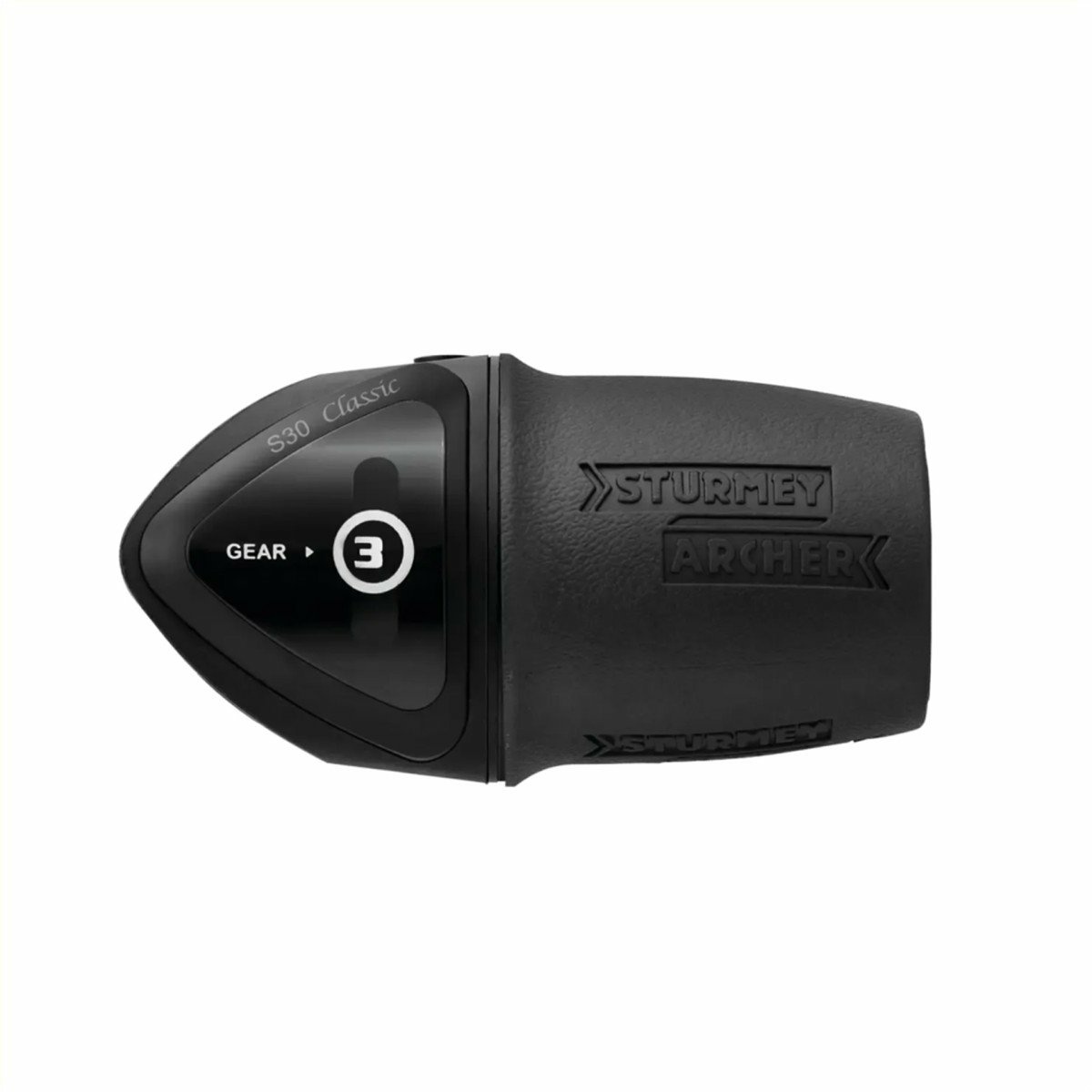 Sturmey Archer Twistgrip TS3B Draaiversteller 3V - Zwart - Afbeelding 2