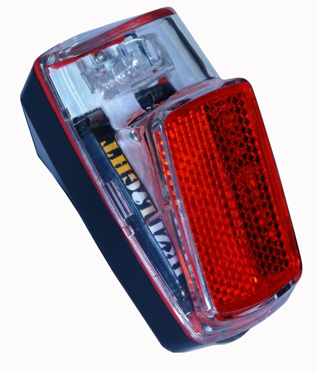 Ikzi Achterlicht op Spatbord met LED-verlichting - Veiligheid en Zichtbaarheid op de Weg Rood - Afbeelding 2
